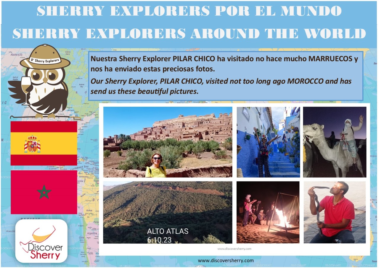 Sherry Explorers por el Mundo:Marruecos. Sherry Explorers around the World: Morocco.